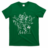 8647 Anti Trump Floral Resist 86 47 Impeach Trump Impeach 47 T-Shirt - Green