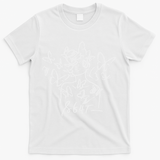 8647 Anti Trump Floral Resist 86 47 Impeach Trump Impeach 47 T-Shirt - White