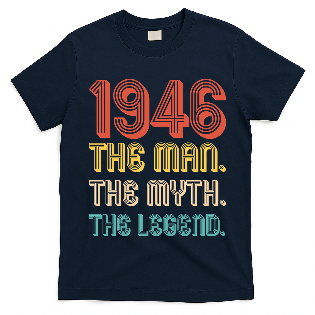80th Birthday 1946 The Man Myth The Legend T-Shirt