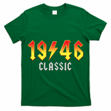 80th Birthday Classic 1946 Retro Rock Band T-Shirt