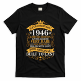 80th Birthday Extraordinary 1946 Limited Edition Living Legend Very Rare  T-Shirt