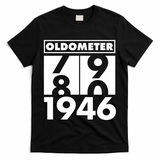 80th Birthday Oldometer 1946 T-Shirt