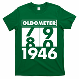 80th Birthday Oldometer 1946 T-Shirt