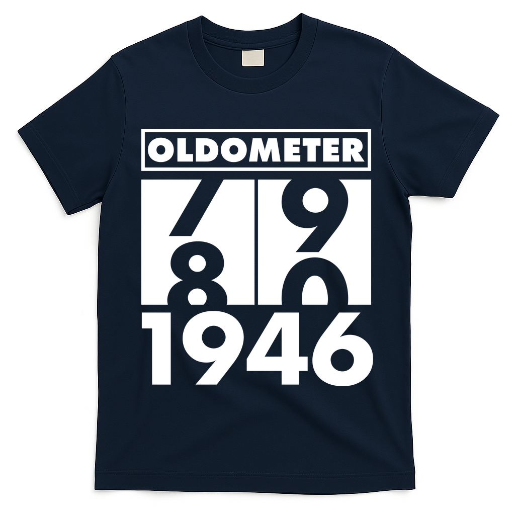 80th Birthday Oldometer 1946 T-Shirt