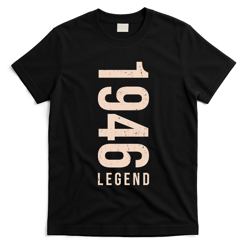 80th Birthday Vintage Legend 1946 T-Shirt