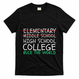 8th Grade Graduation Hilarious Middle School Memories T-Shirt - Black