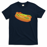 8-Bit Hot Dog - Navy