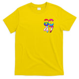 8647 Anti Trump President Rainbow LGBT  T-Shirt
