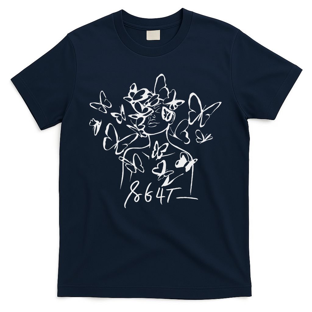 8647 Anti Trump Floral Resist 86 47 Impeach Trump Impeach 47 T-Shirt