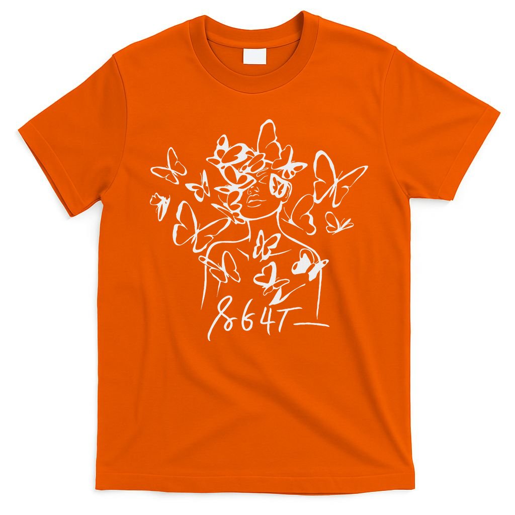 8647 Anti Trump Floral Resist 86 47 Impeach Trump Impeach 47 T-Shirt