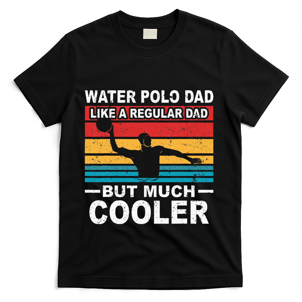 Water Polo Player Father Water Polo Sport Dad T-Shirt