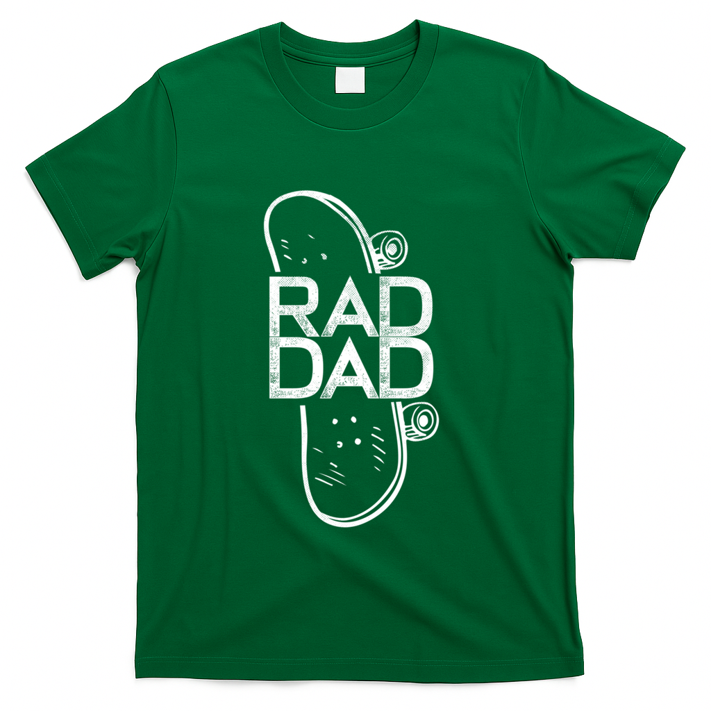 Rad Dad Skateboard Father Gift T-Shirt