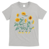 8647 Subtle Anti Trump 86 47 Sunflower Support Ukraine T-Shirt