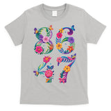 8647 Subtle Anti Trump 86 47 Floral Boho Style T-Shirt