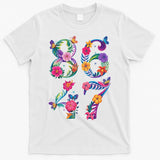 8647 Subtle Anti Trump 86 47 Floral Boho Style T-Shirt