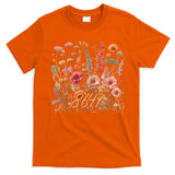 8647 Subtle Anti Trump 86 47 Floral Boho Style T-Shirt