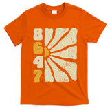 8647 Subtle Anti Trump 86 47 Floral Boho Style T-Shirt
