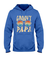 Retro Nostalgia - Groovy Papa 70s Aesthetic Nostalgia 1970's Retro Groovy Dad T-Shirt