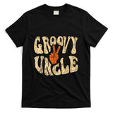 Retro Nostalgia - Groovy Uncle 70s Aesthetic Nostalgia 1970's Retro Uncle T-Shirt