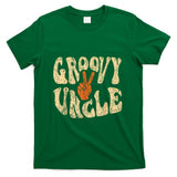 Retro Nostalgia - Groovy Uncle 70s Aesthetic Nostalgia 1970's Retro Uncle T-Shirt