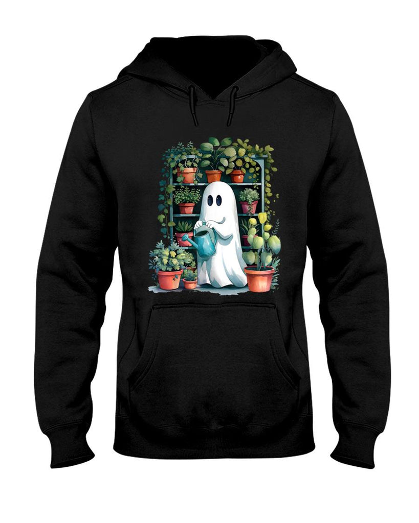 Funny Ghost Plants Spooky Season Trick Or Treat Halloween T-Shirt