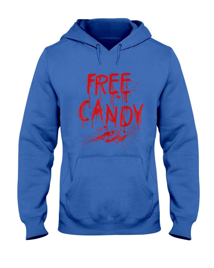 Free Candy Shirt Scary Bloody Halloween Shirt Men Women T-Shirt