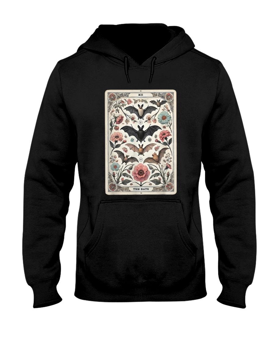The Bats Tarot Card Halloween Spooky Season Trick Or Treat T-Shirt