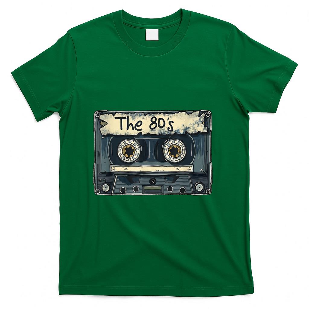 Retro Nostalgia - Nostalgic 80's 90's Retro Cassette Mix Tape Mens Womens T-Shirt