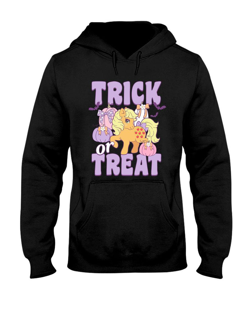 My Little Pony Halloween Trick Or Treat Apple Jack Portrait Long Sleeve T-Shirt