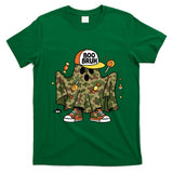 Boo Bruh Funny Halloween Camo Ghost Trick or Treat T-Shirt