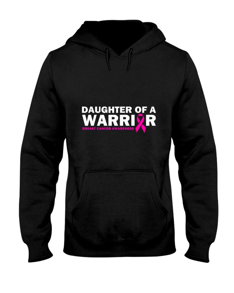Daughter of a Warrior Pink Ribbon Breast Cancer Awareness T-Shirt
