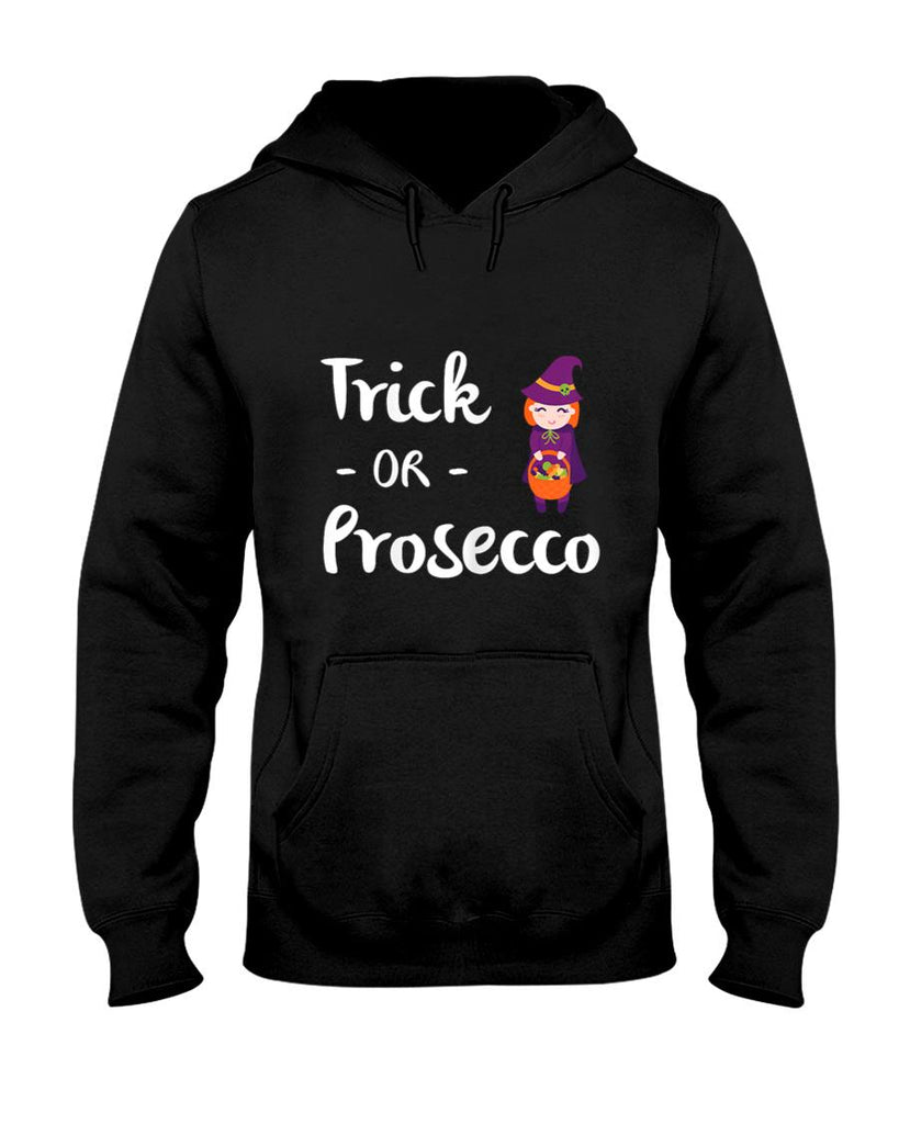 Womens Trick or Prosecco Halloween Funny Trick or Treat T Shirt T-Shirt