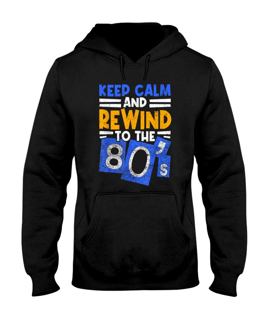 Retro Nostalgia - Keep Calm and Rewind to the 80s Retro Nostalgia T-Shirt