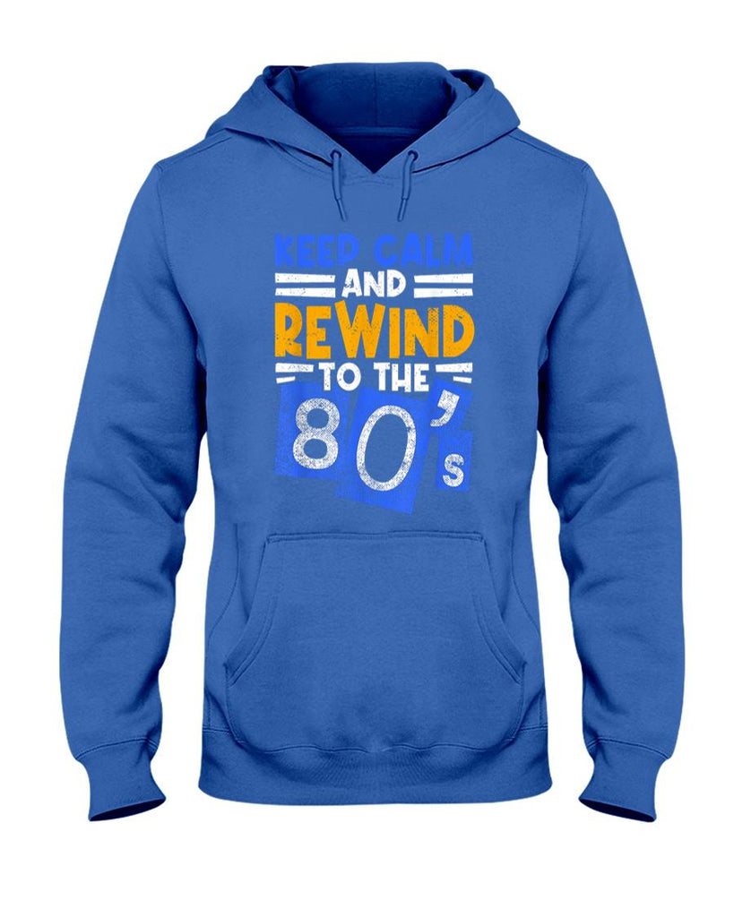Retro Nostalgia - Keep Calm and Rewind to the 80s Retro Nostalgia T-Shirt