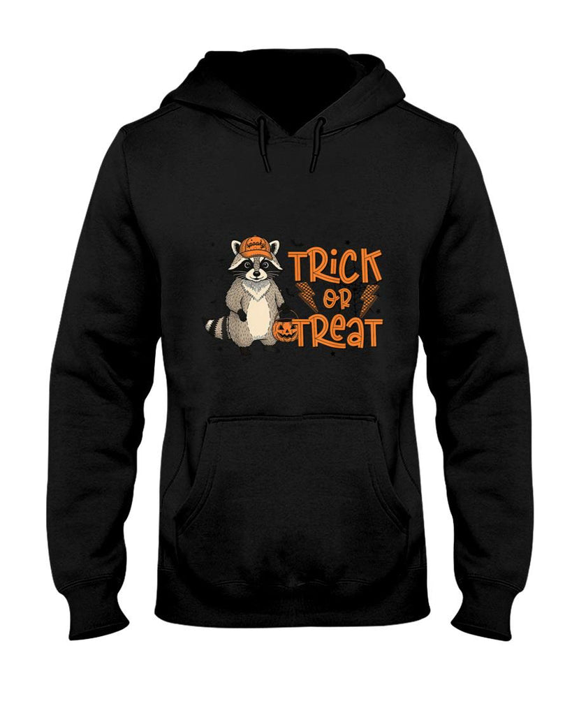 Trick or Treat Spooky Raccoon Halloween Trash Panda Autumn T-Shirt