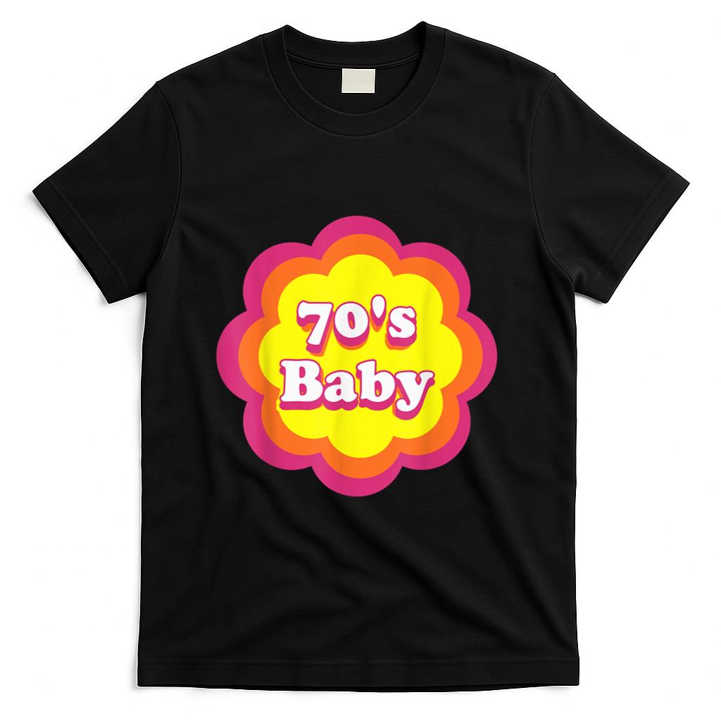 Retro Nostalgia - 70s Baby Groovy Nostalgia Retro T-Shirt