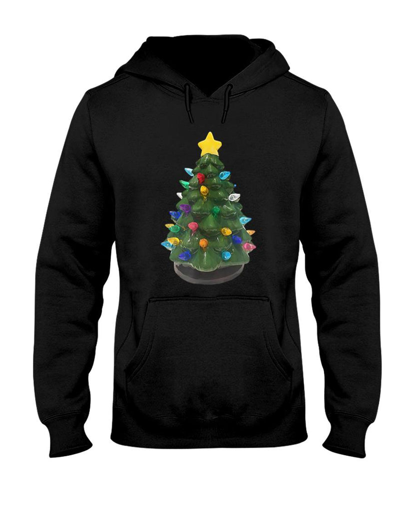 Retro Nostalgia - Ceramic Vintage Retro Christmas Tree Holiday Nostalgia Fun T-Shirt