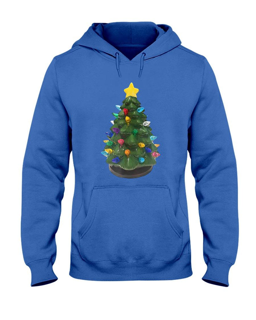 Retro Nostalgia - Ceramic Vintage Retro Christmas Tree Holiday Nostalgia Fun T-Shirt