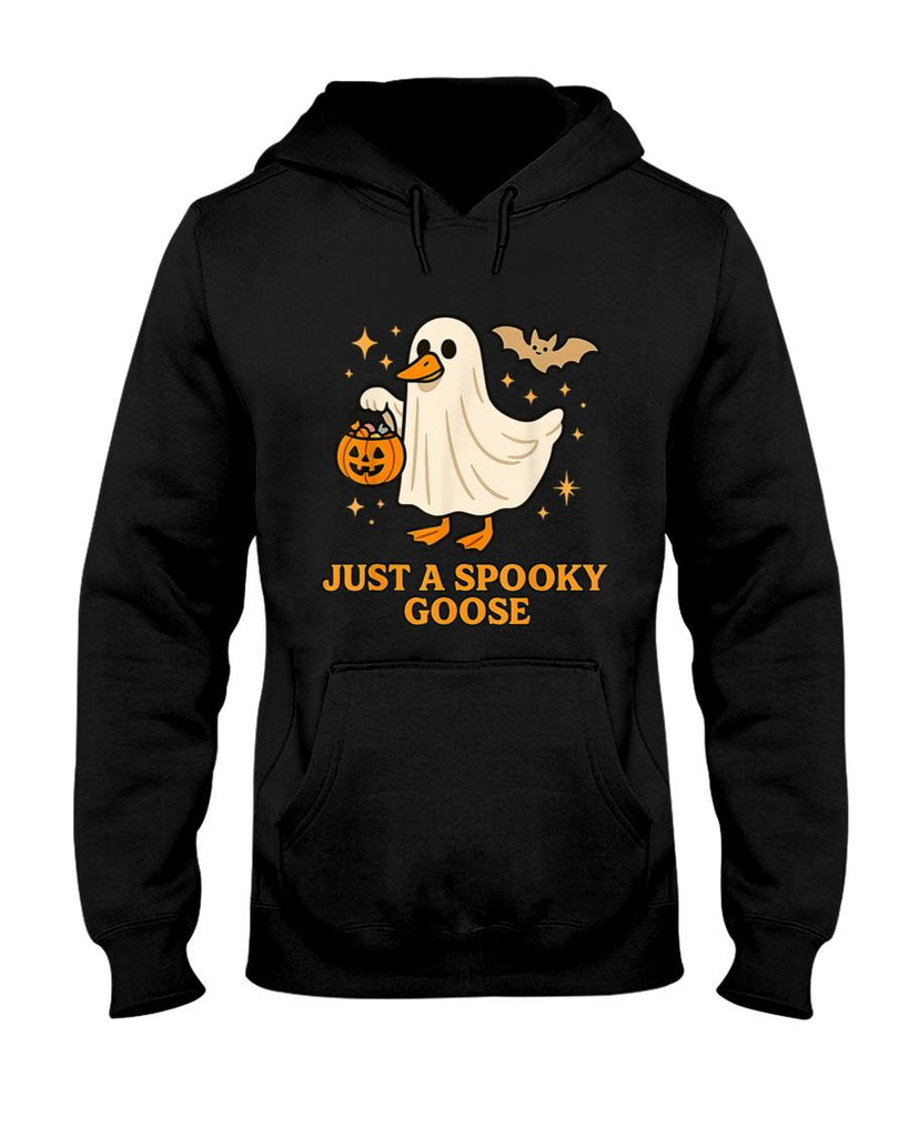 Halloween Spooky Goose Ghost Costume Trick or Treat T-Shirt