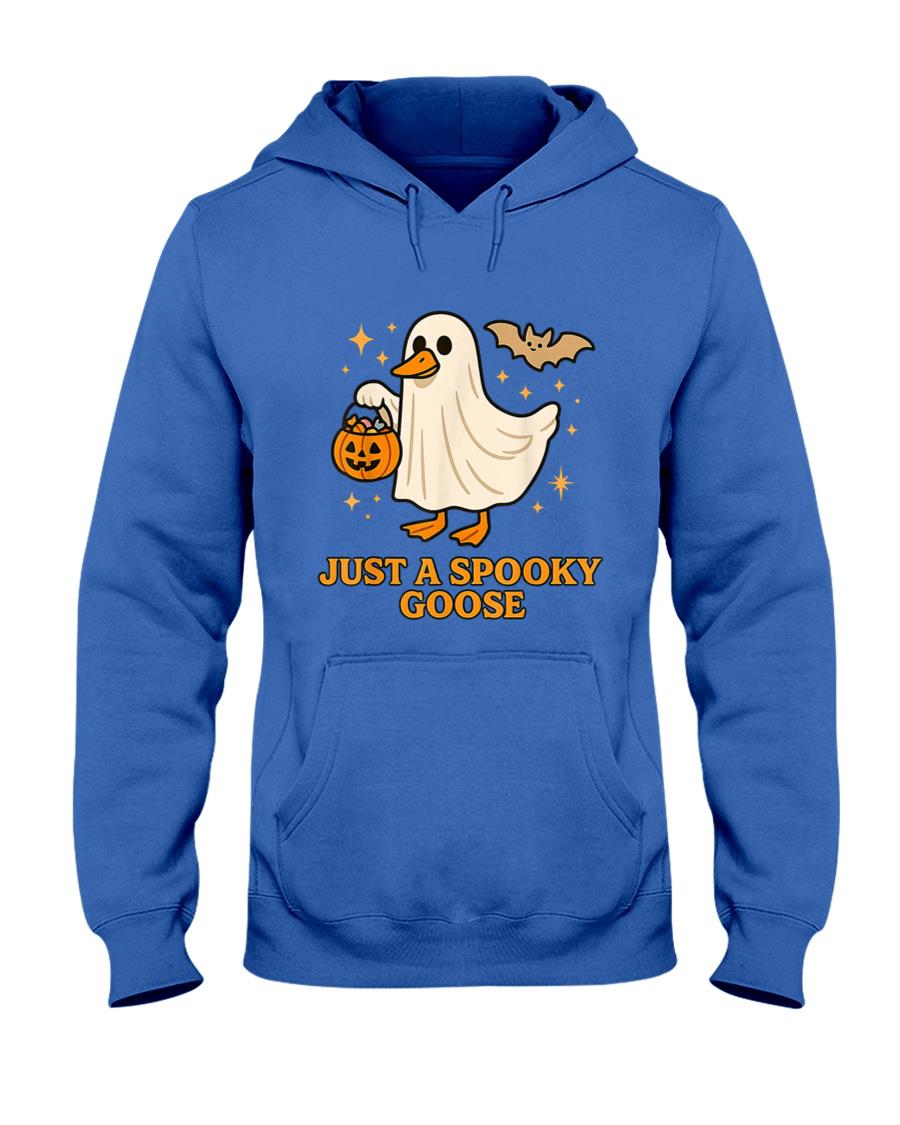 Halloween Spooky Goose Ghost Costume Trick or Treat T-Shirt