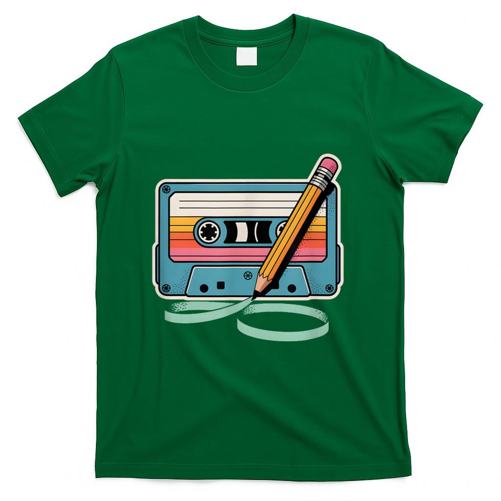 Retro Nostalgia - 80s 90s Retro Party Costume Nostalgia Cassette T-Shirt