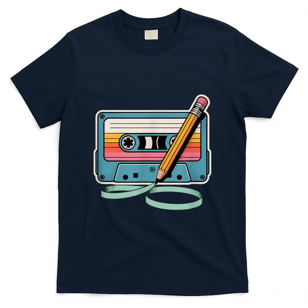 Retro Nostalgia - 80s 90s Retro Party Costume Nostalgia Cassette T-Shirt