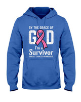 Grace Of God Breast Cancer Survivor Aware Christian Women T-Shirt