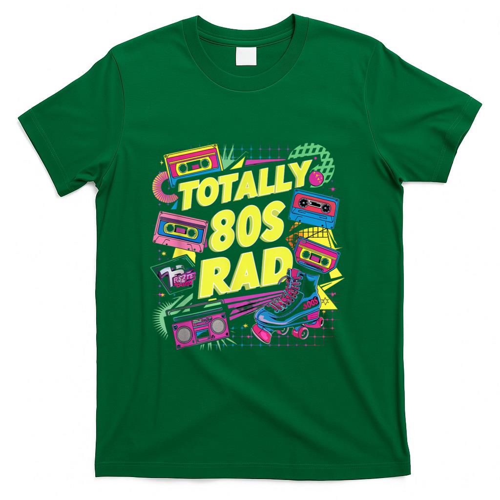 Retro Nostalgia - Totally Rad Vintage 80s Pop Culture Graphic Retro Nostalgia T-Shirt
