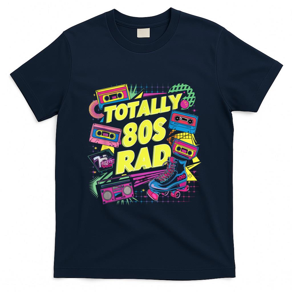 Retro Nostalgia - Totally Rad Vintage 80s Pop Culture Graphic Retro Nostalgia T-Shirt
