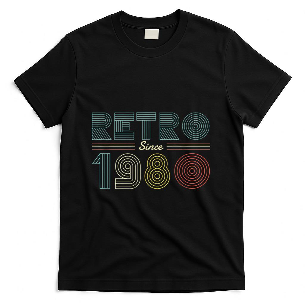 Retro Nostalgia - Retro Since 1980 - 80s Birthday Nostalgia T-Shirt