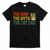 The Man The Myth The Cat Dad Cat Daddy Vintage T-Shirt