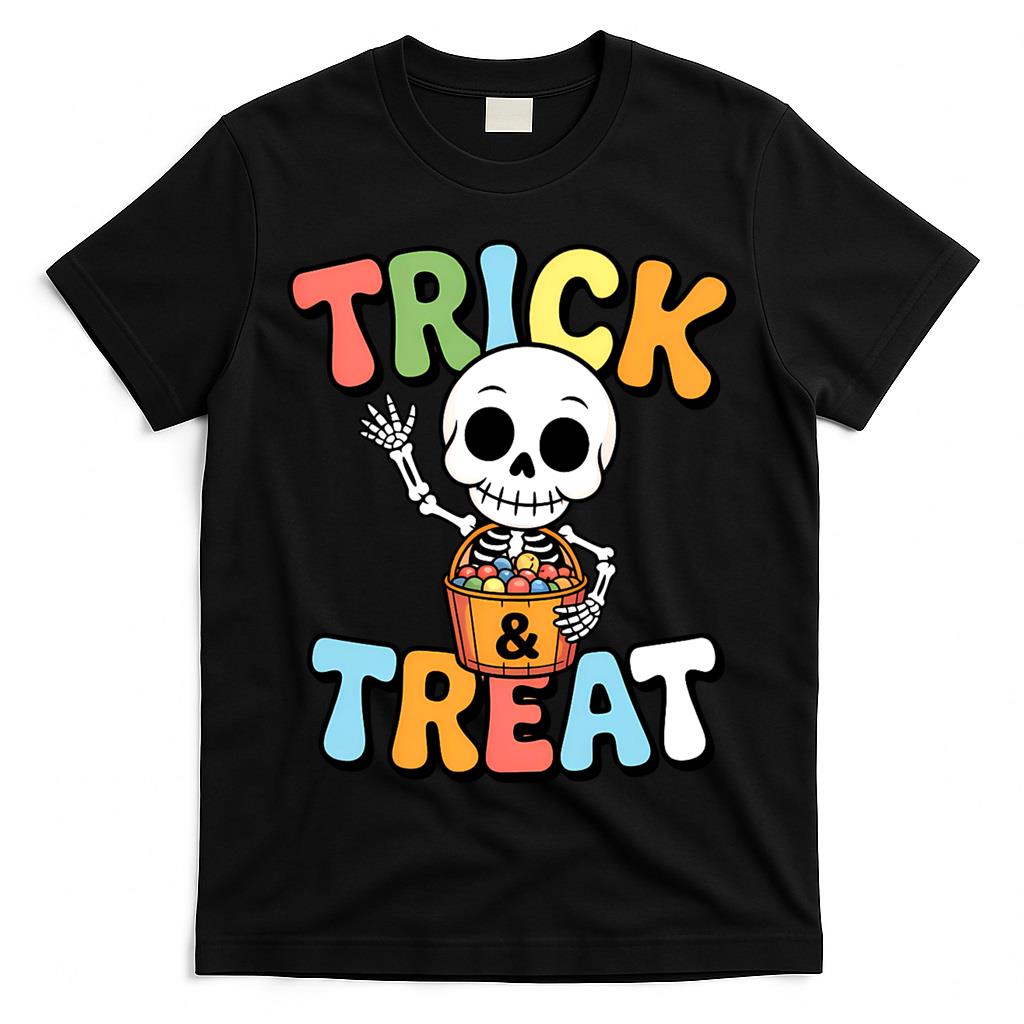 Trick & Treat Skeleton Classic T-Shirt