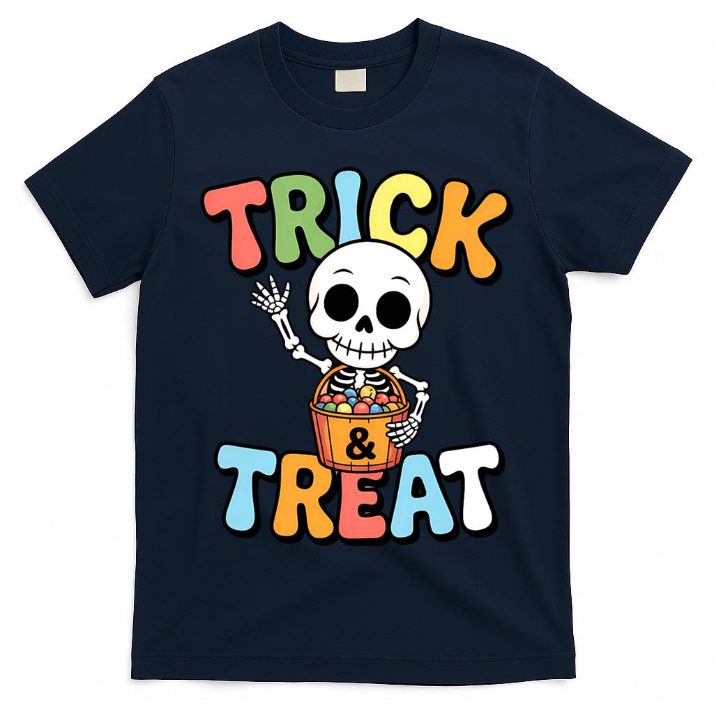 Trick & Treat Skeleton Classic T-Shirt