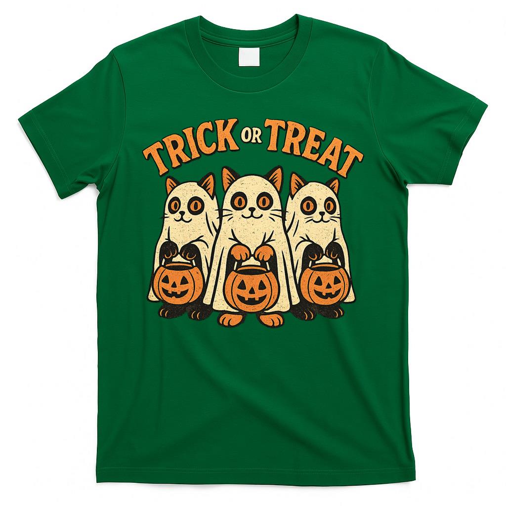 Trick or Treat Cats Classic  Style 1 T-Shirt